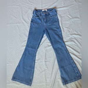 High Rise Flare Jeans